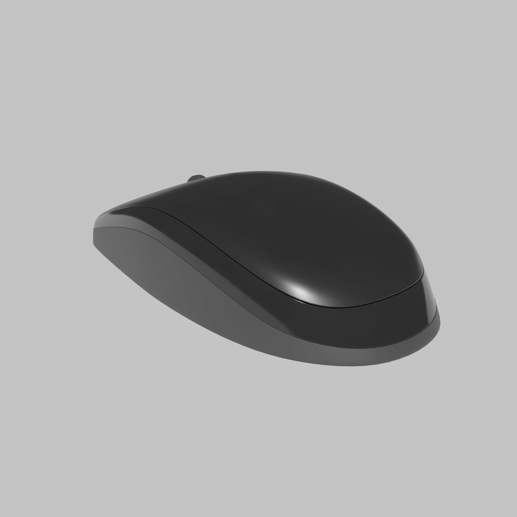 Optical Mouse 3D model_2
