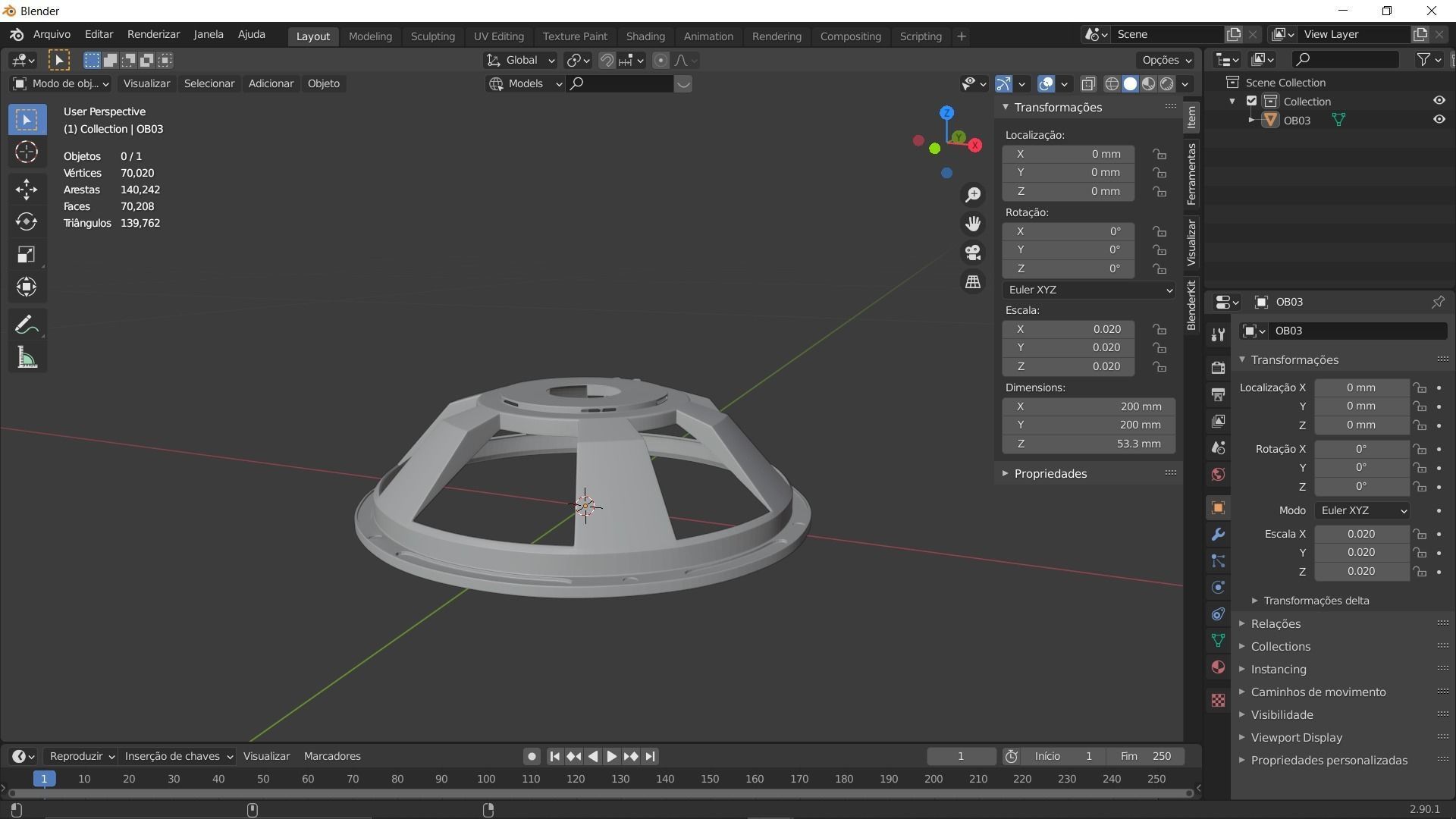 Speaker Woofer Print 3d 04 - Blender 3d Free 3D print model_10