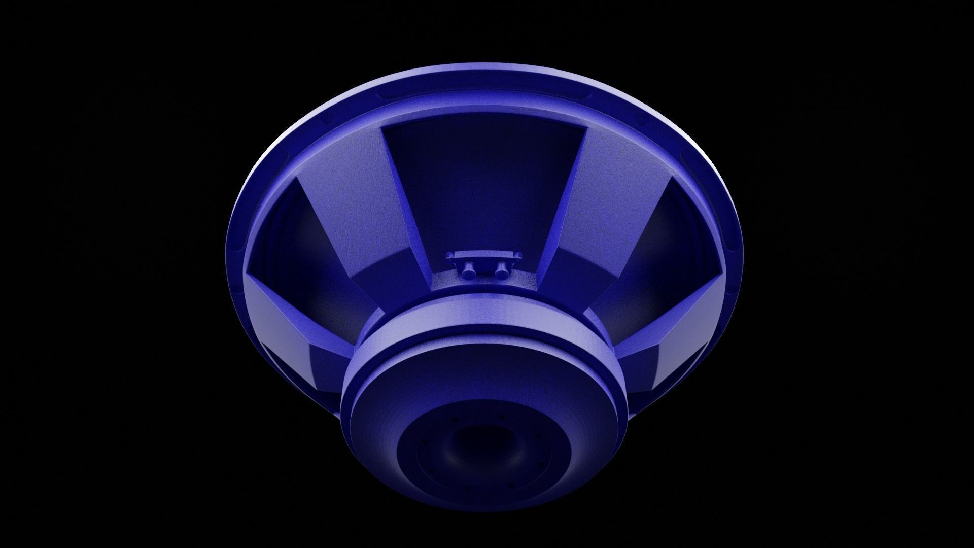 Speaker Woofer Print 3d 04 - Blender 3d Free 3D print model_2
