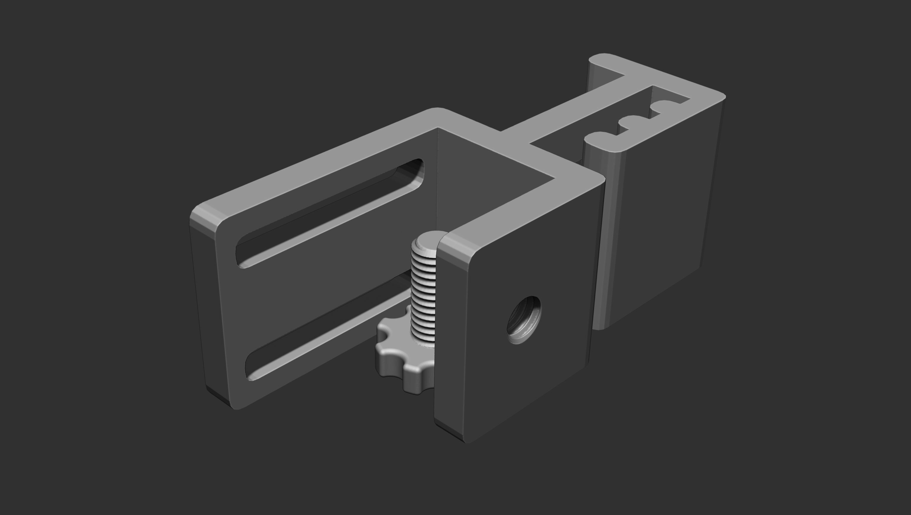 Headphone holder 3D print model_0