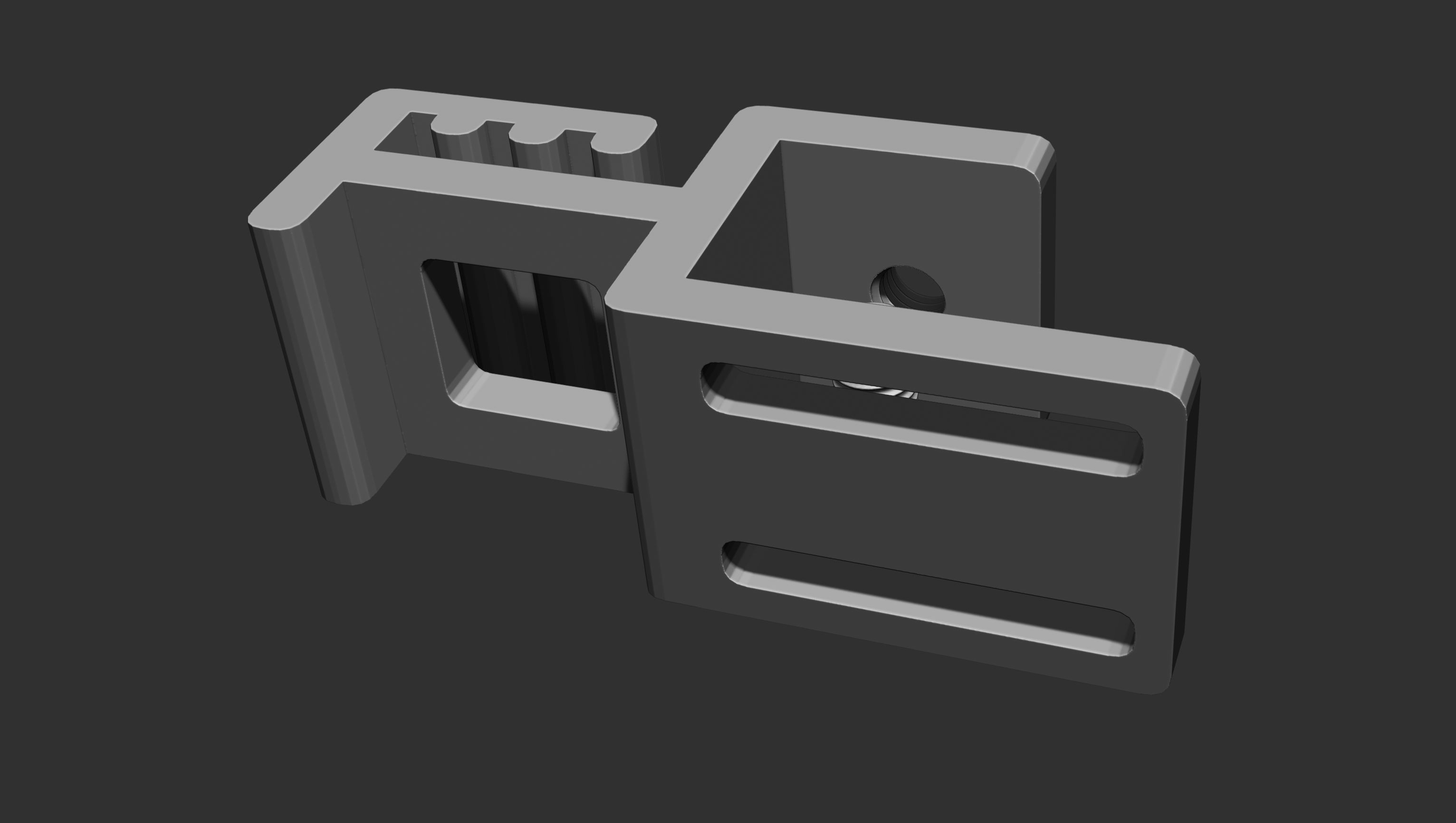 Headphone holder 3D print model_2