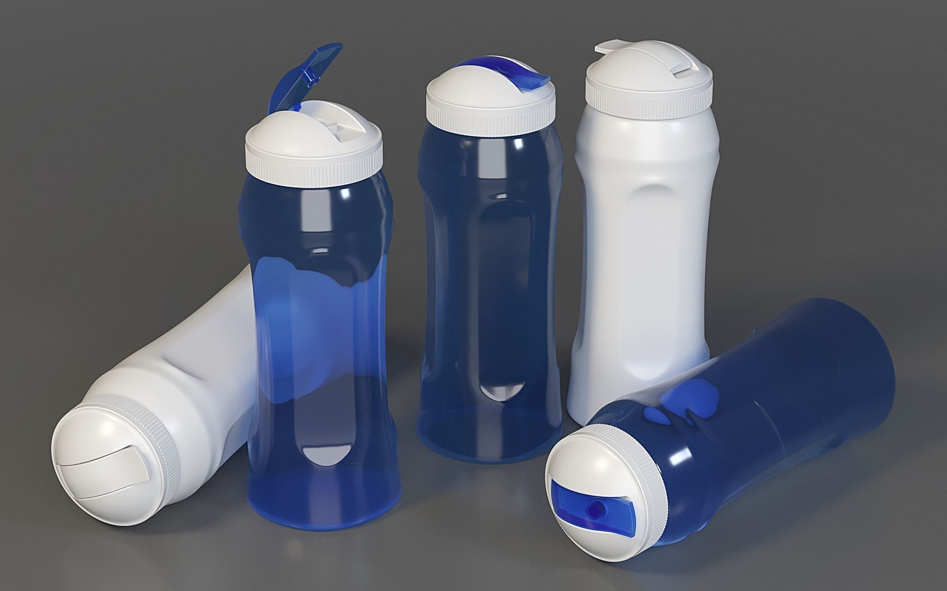 Water Bottle 3D model_1