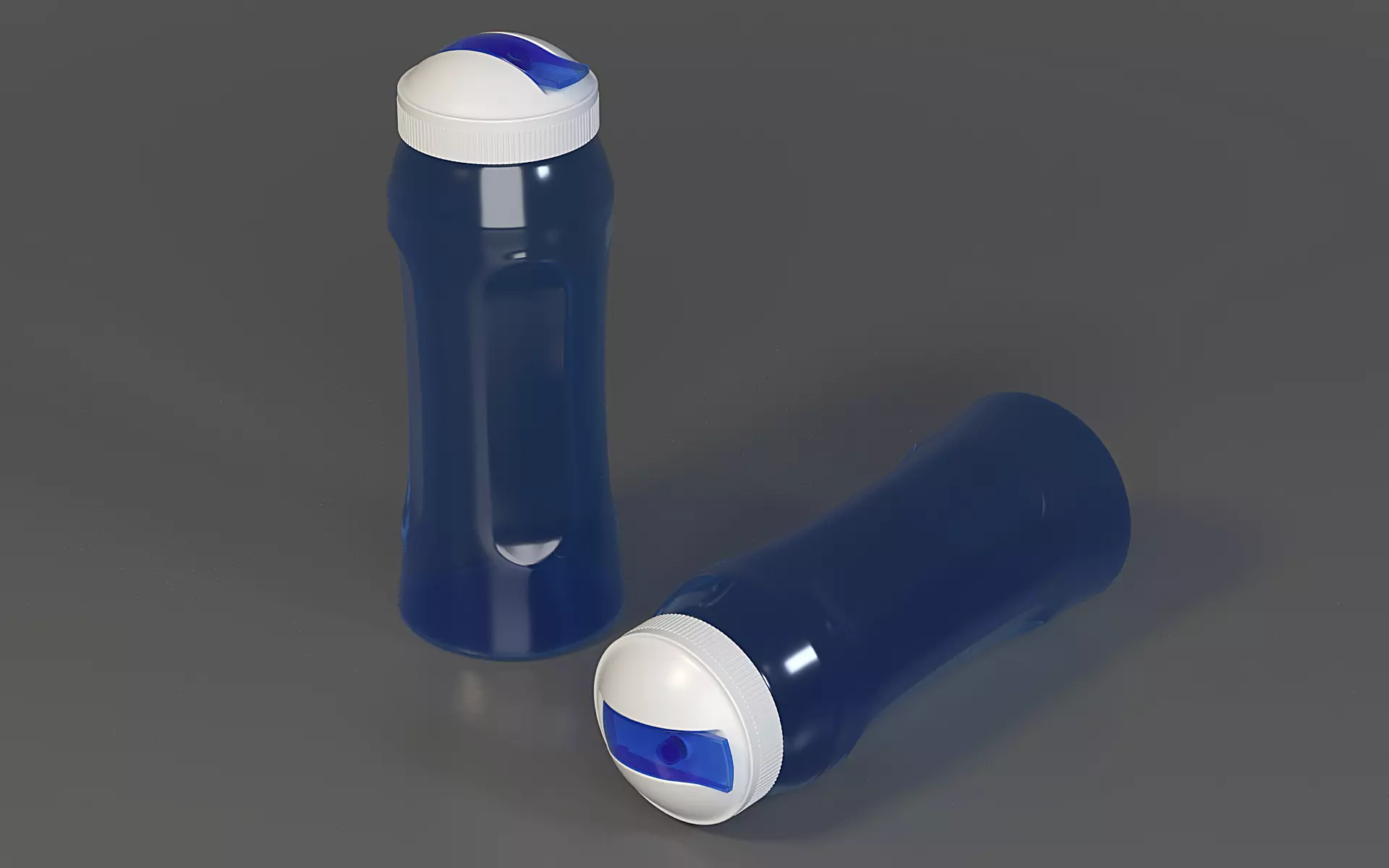 Water Bottle 3D model_0