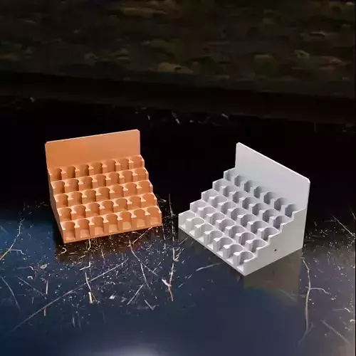 024LT 35x Dropper Bottle Rack