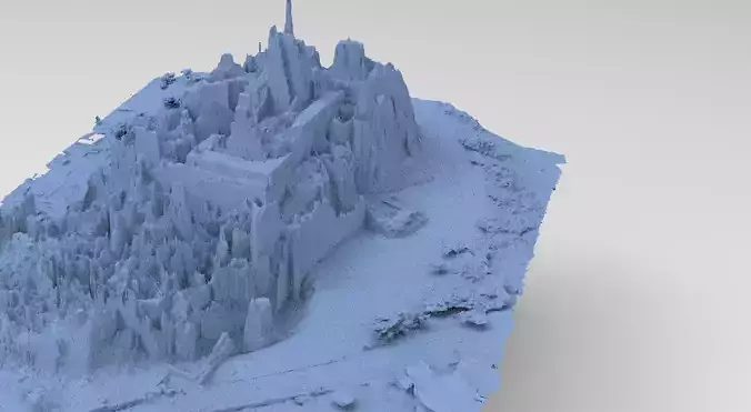 Greek ruin 3D model