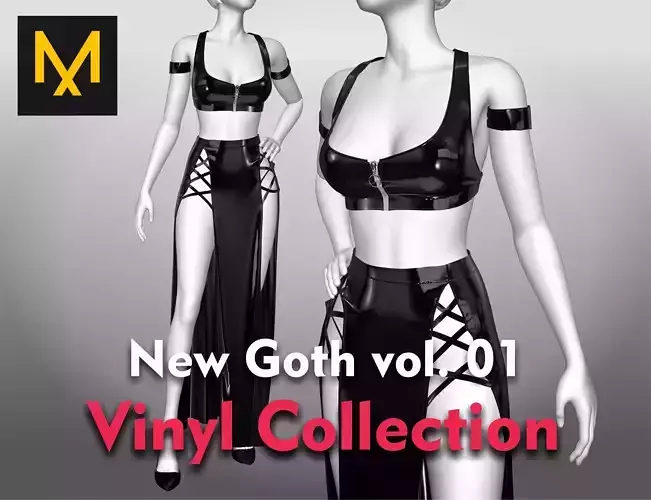 New Goth Outfit vol 01 Vinyl Collecion