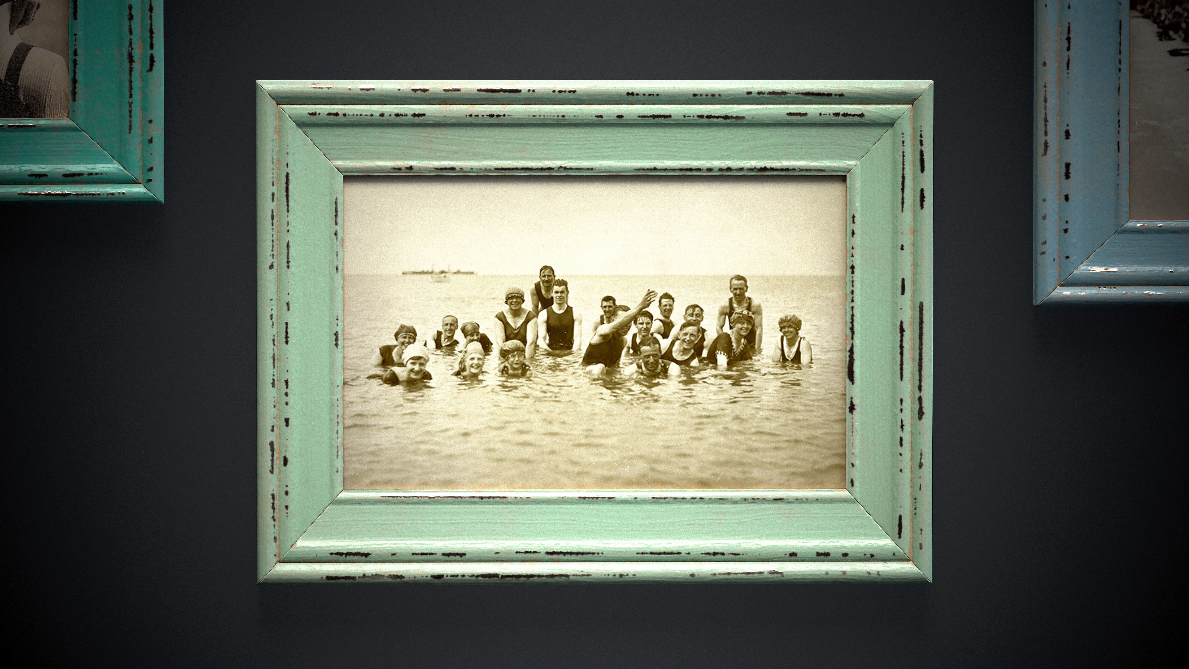 Picture Frame - PBR Game Ready Low-poly 3D model Free low-poly 3D model_6
