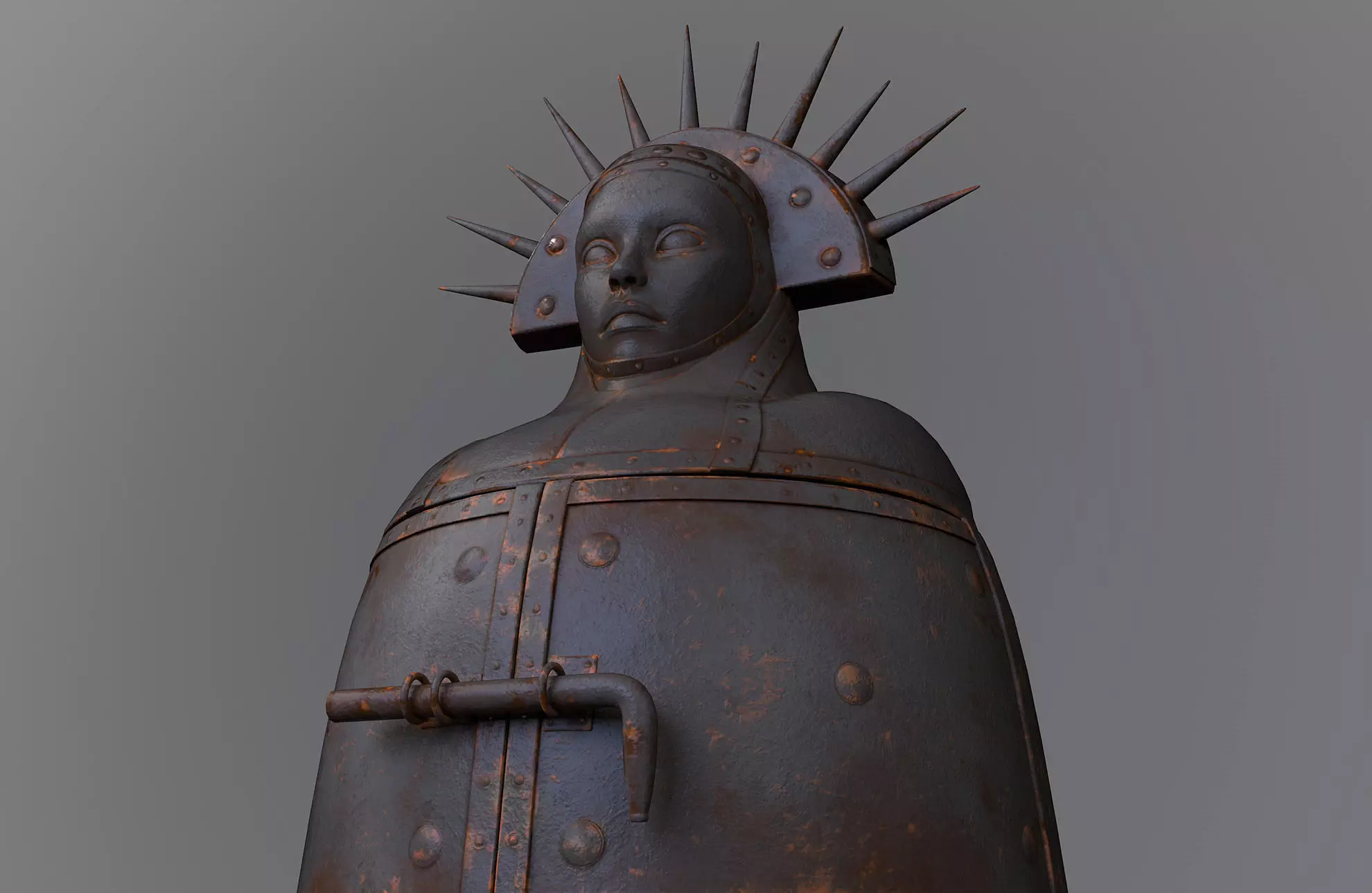 Iron Maiden  Low-poly 3D model_0