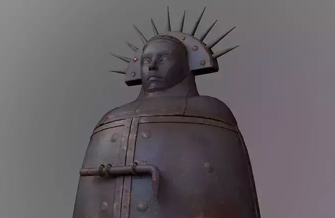 Iron Maiden  Low-poly 3D model