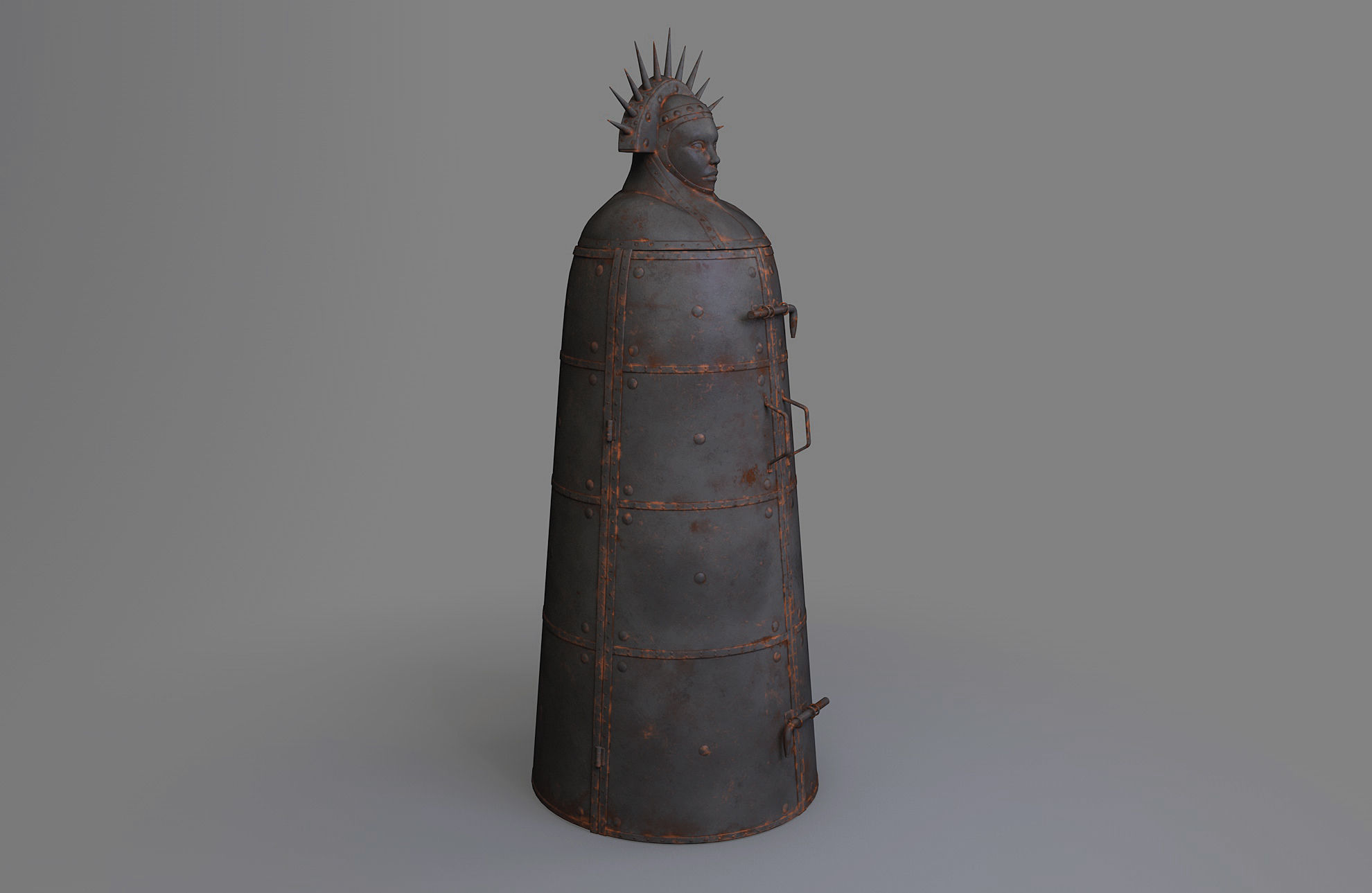 Iron Maiden  Low-poly 3D model_3