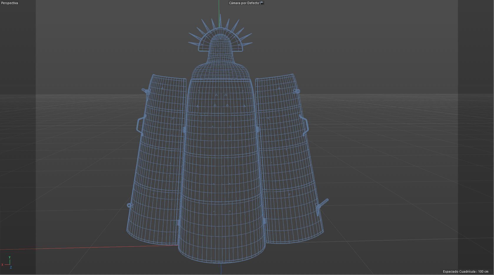 Iron Maiden  Low-poly 3D model_8