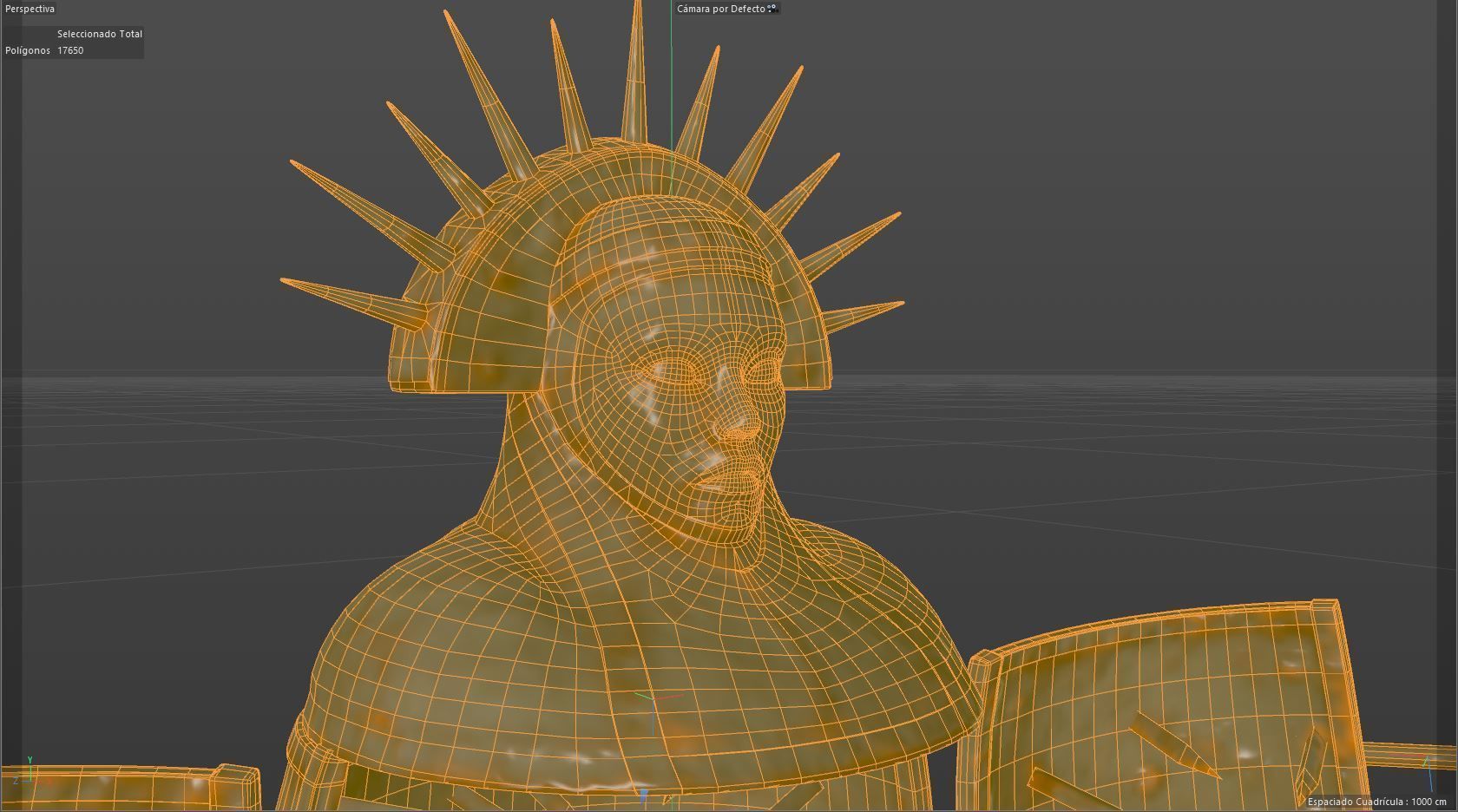 Iron Maiden  Low-poly 3D model_10