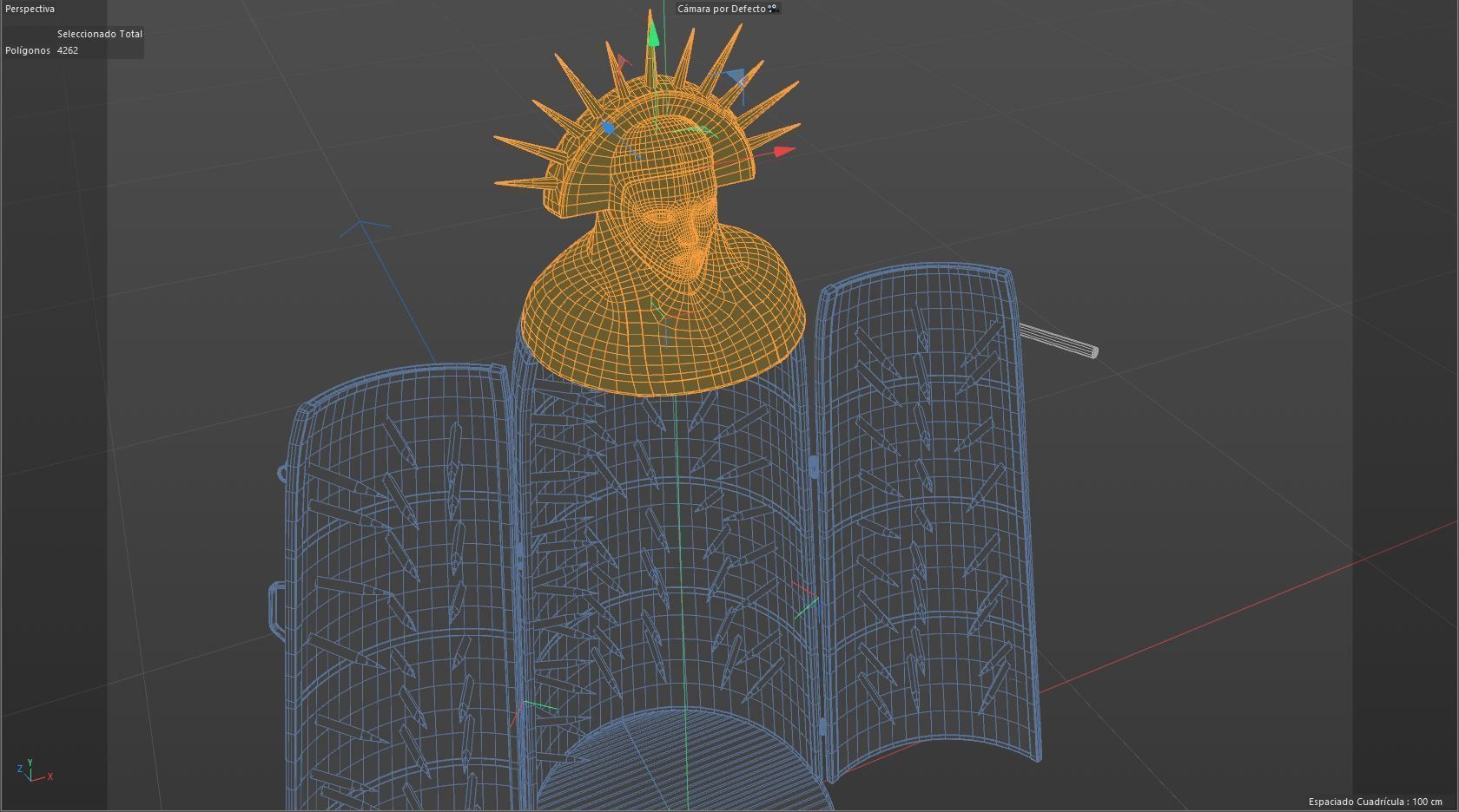 Iron Maiden  Low-poly 3D model_7