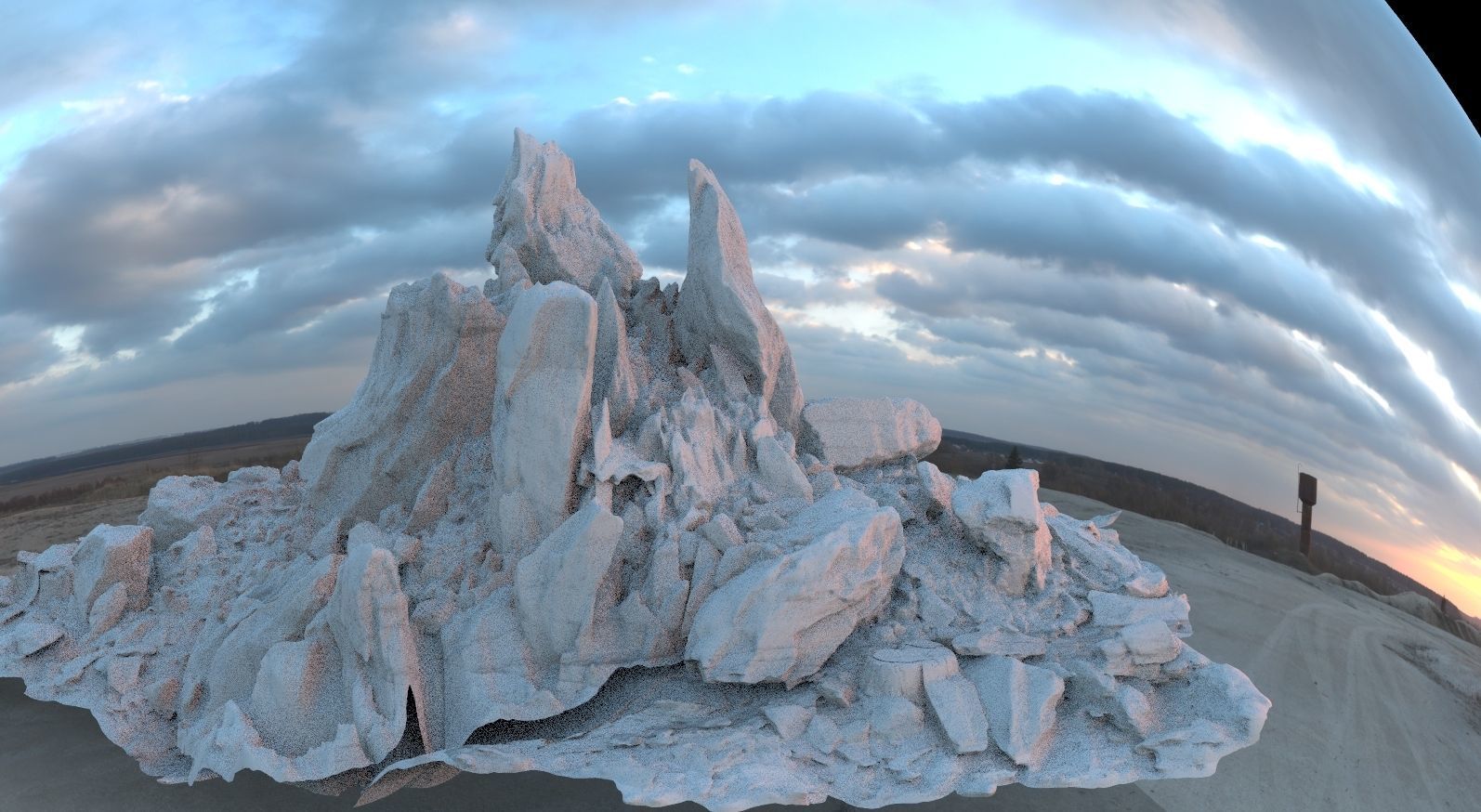 Rocks Spiky HD 3D model_1