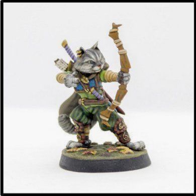 Fantasy Cats RPG Party - The Fellowship of the Meow 3D print model_20