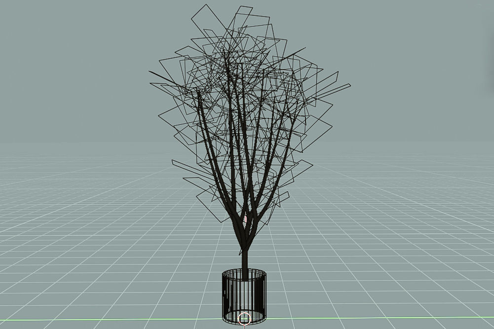 Veg Cannabis Plant 3D Model 3D model_2