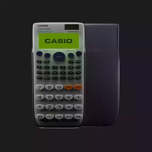 CASIO CALCULATOR fx-991ES PLUS 3D model