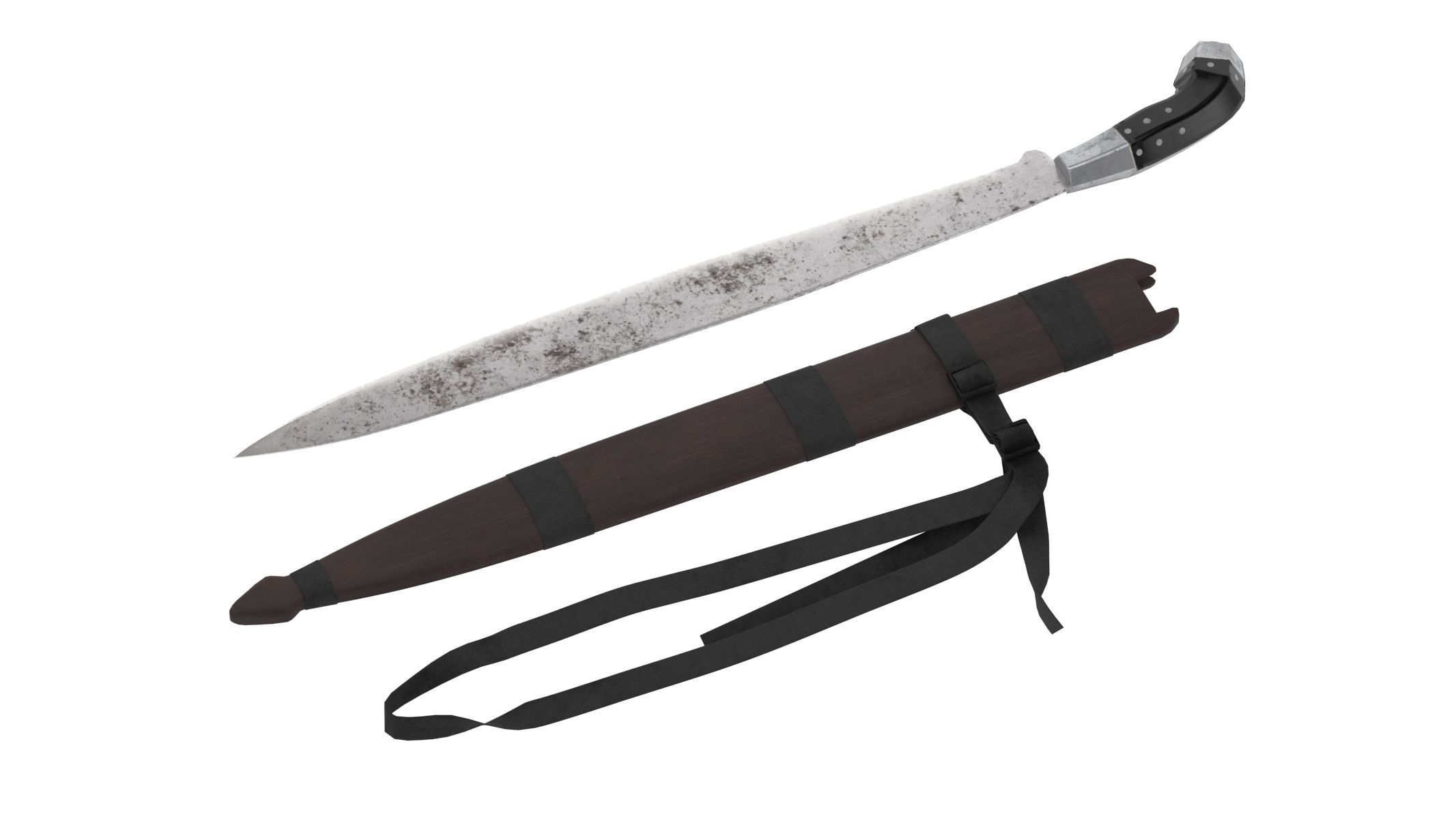 Dahong Palay Low-poly 3D model_2