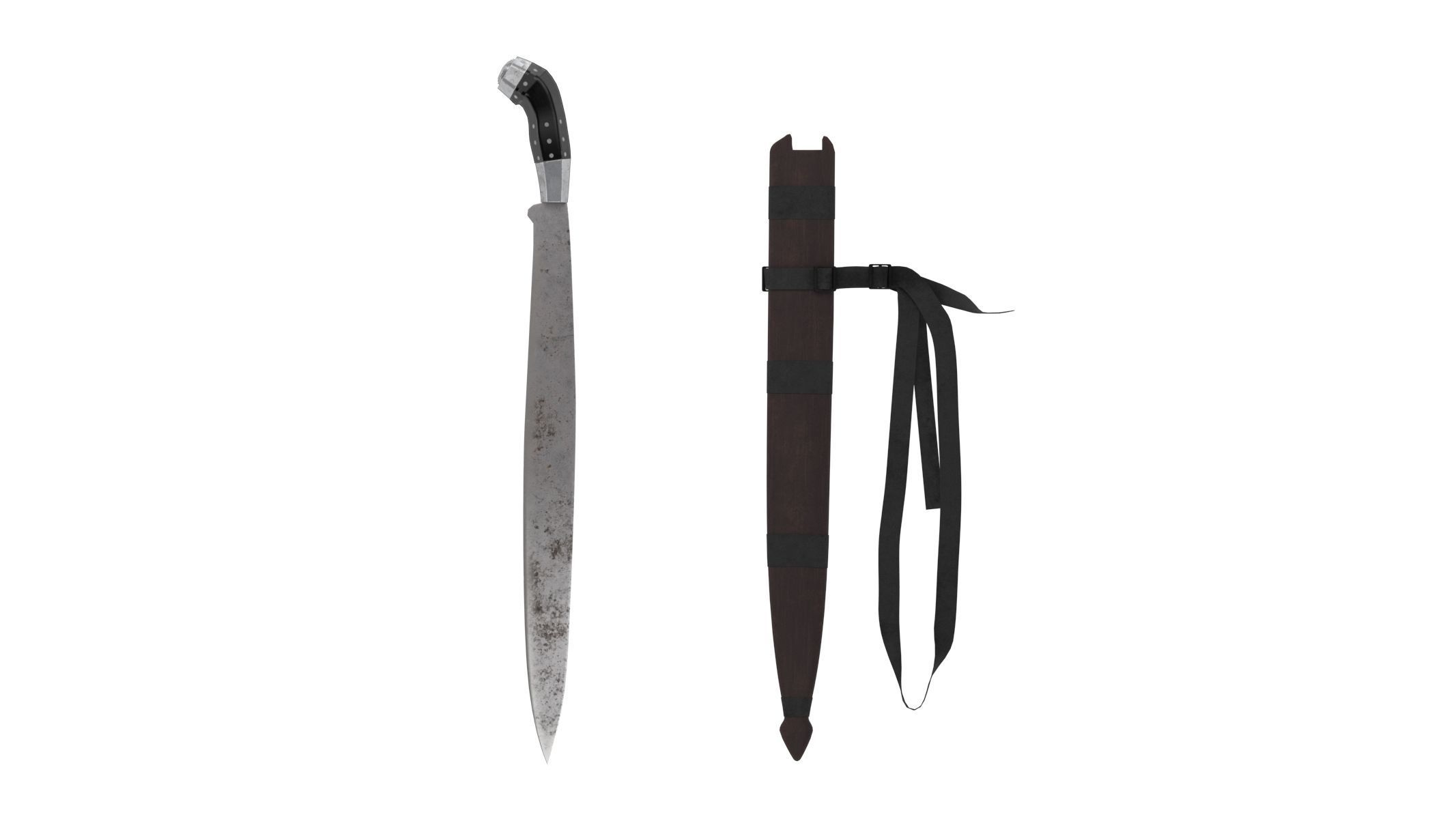 Dahong Palay Low-poly 3D model_4