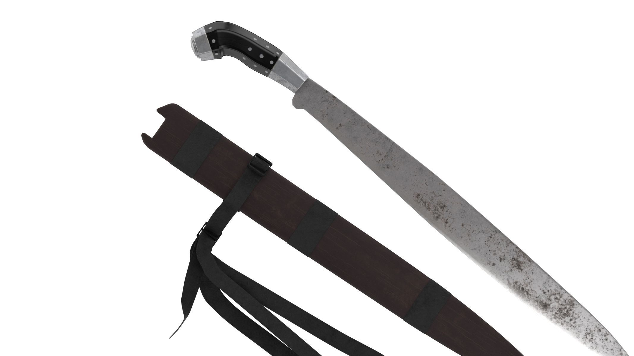 Dahong Palay Low-poly 3D model_6