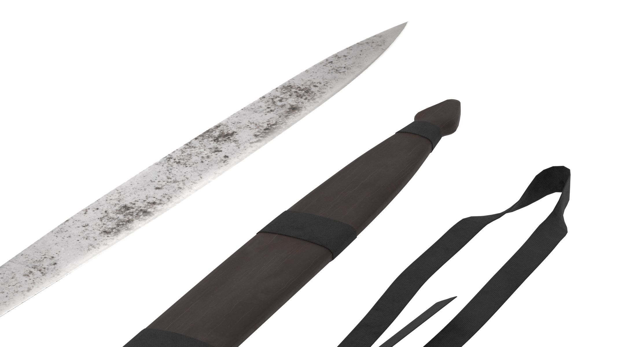 Dahong Palay Low-poly 3D model_9