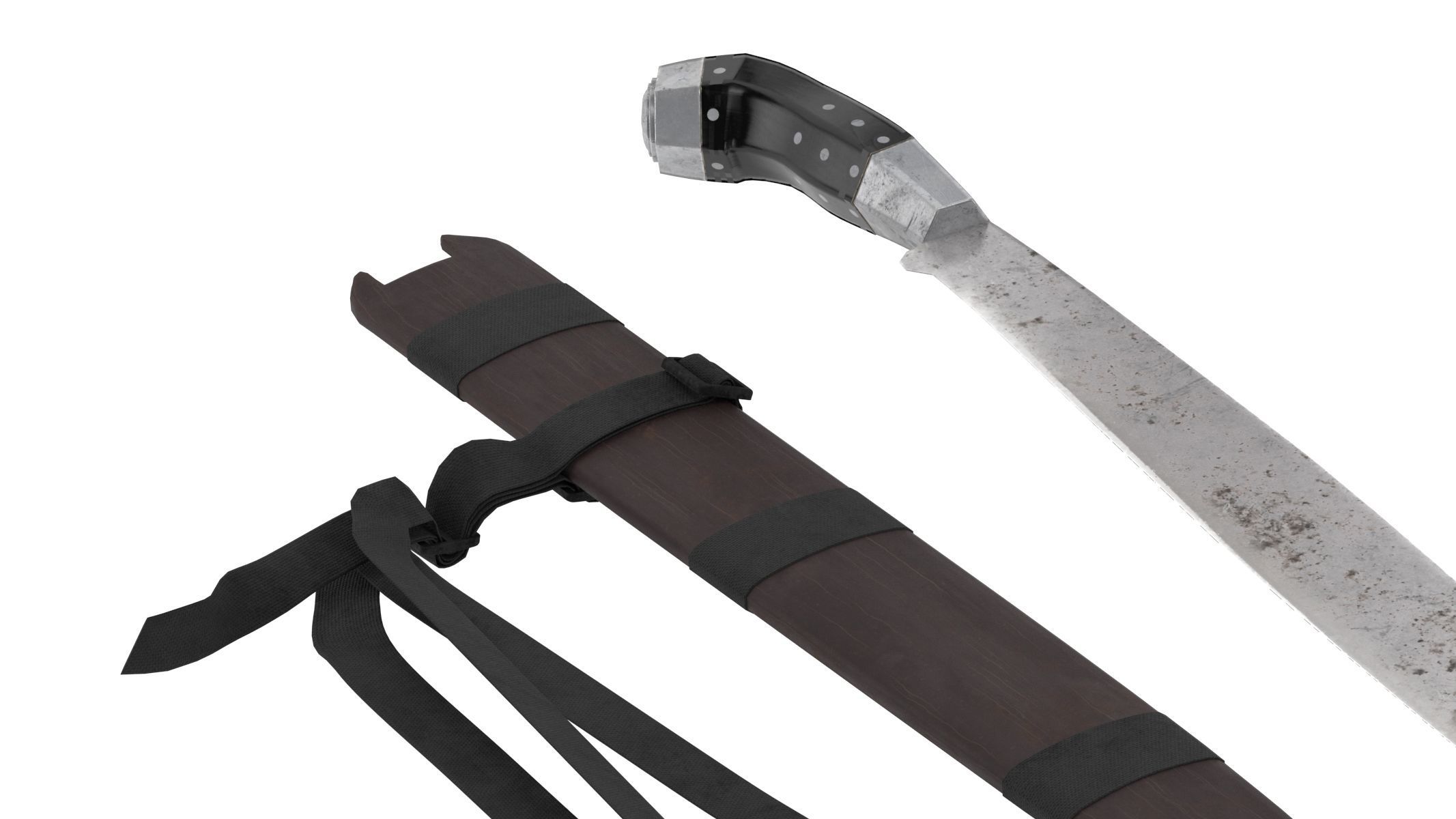 Dahong Palay Low-poly 3D model_8