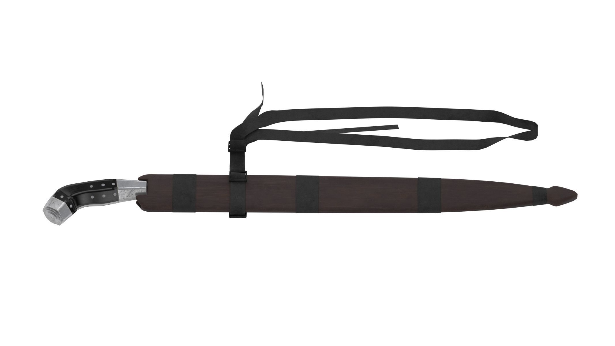 Dahong Palay Low-poly 3D model_3