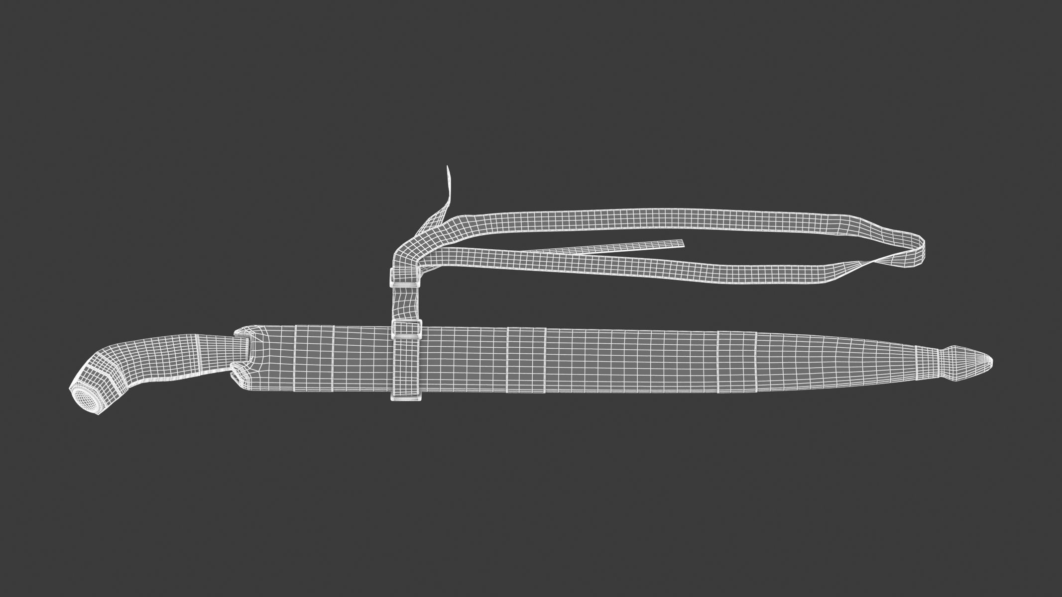 Dahong Palay Low-poly 3D model_13