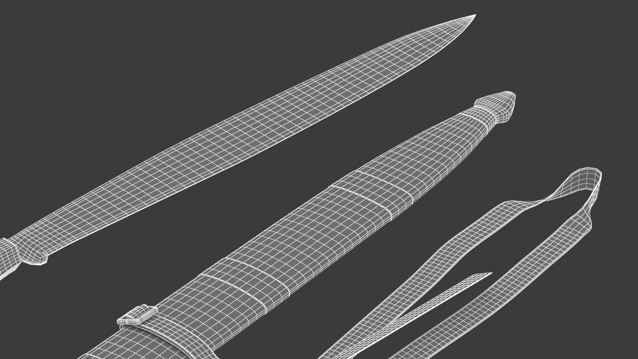 Dahong Palay Low-poly 3D model_19