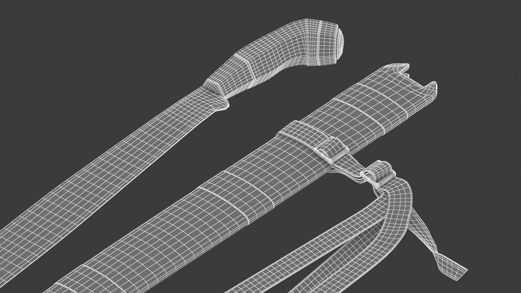 Dahong Palay Low-poly 3D model_17