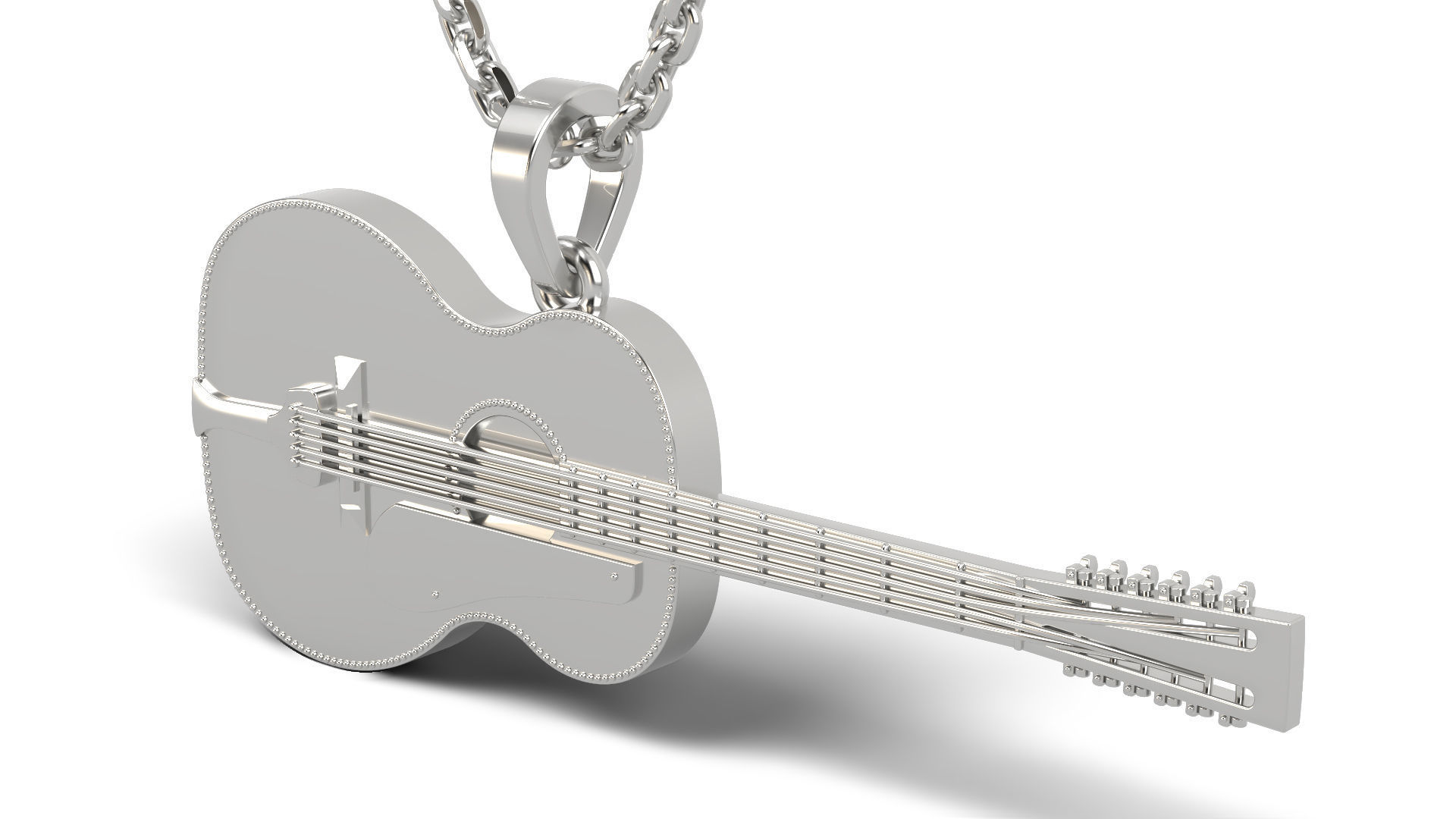 1912 Jumbo stella 12- string 2 versions 3D print model_3