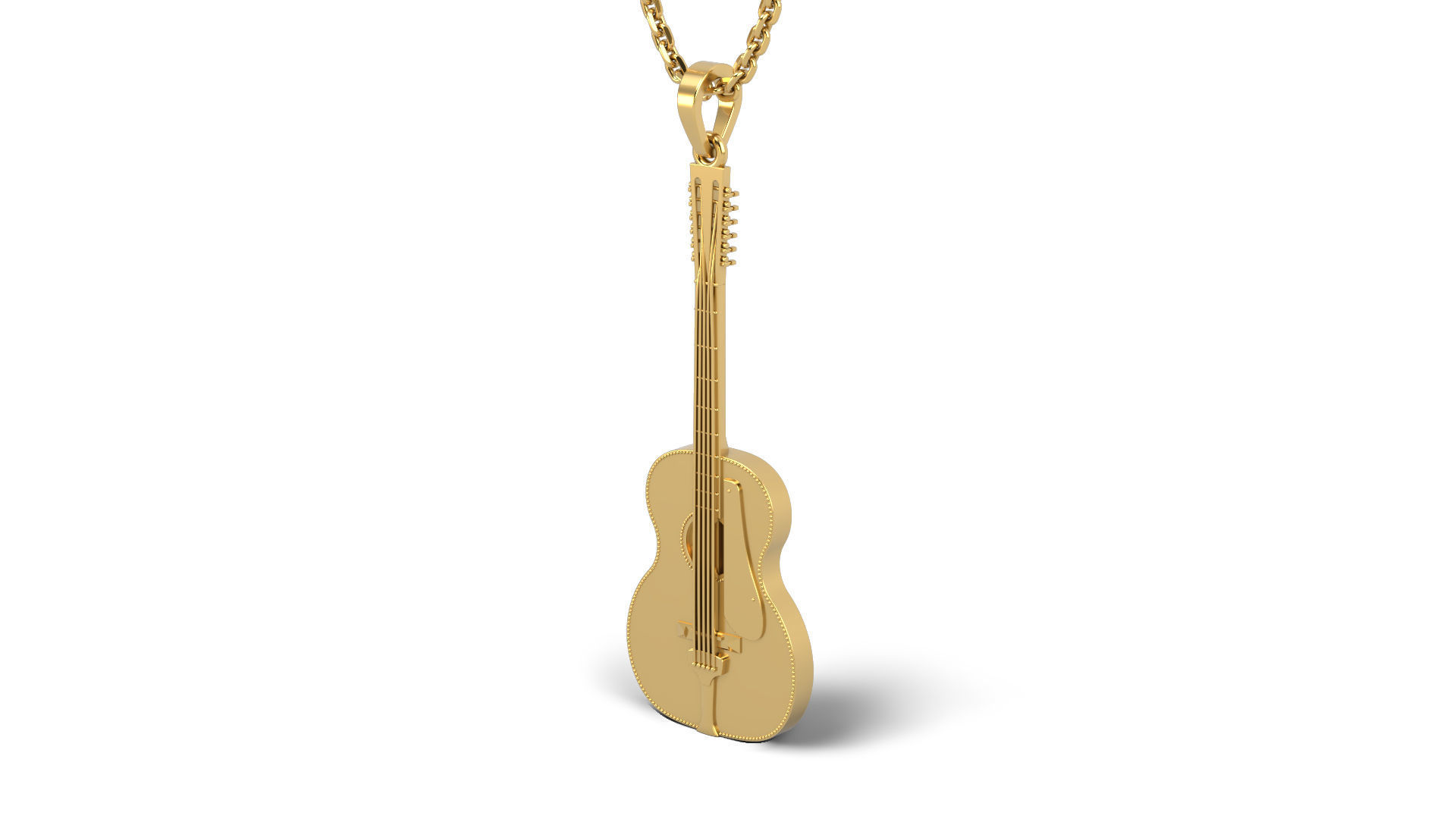 1912 Jumbo stella 12- string 2 versions 3D print model_5