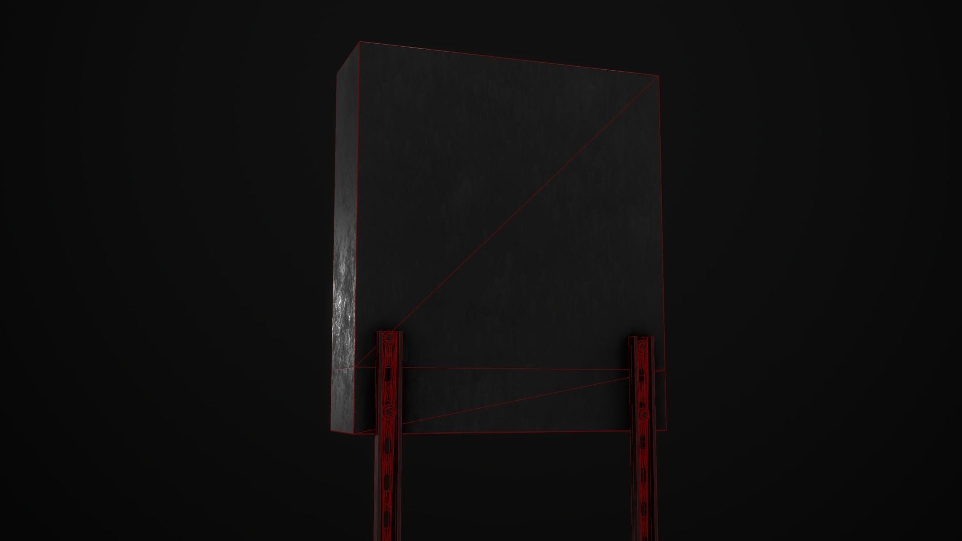 Cigarette Machine Low-poly 3D model_8