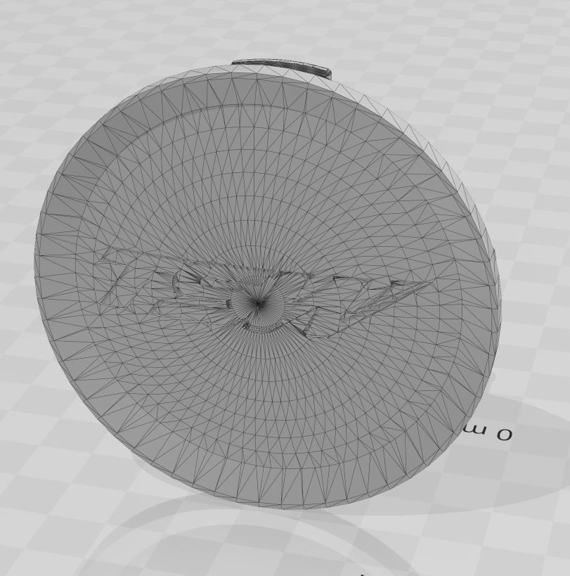 TSW Wheel Center Cap 3D print model_9
