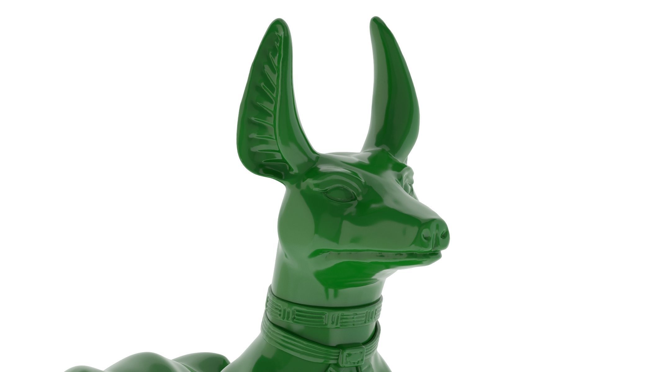 Egyptian God Anubis Dog 3D Print  3D print model_5