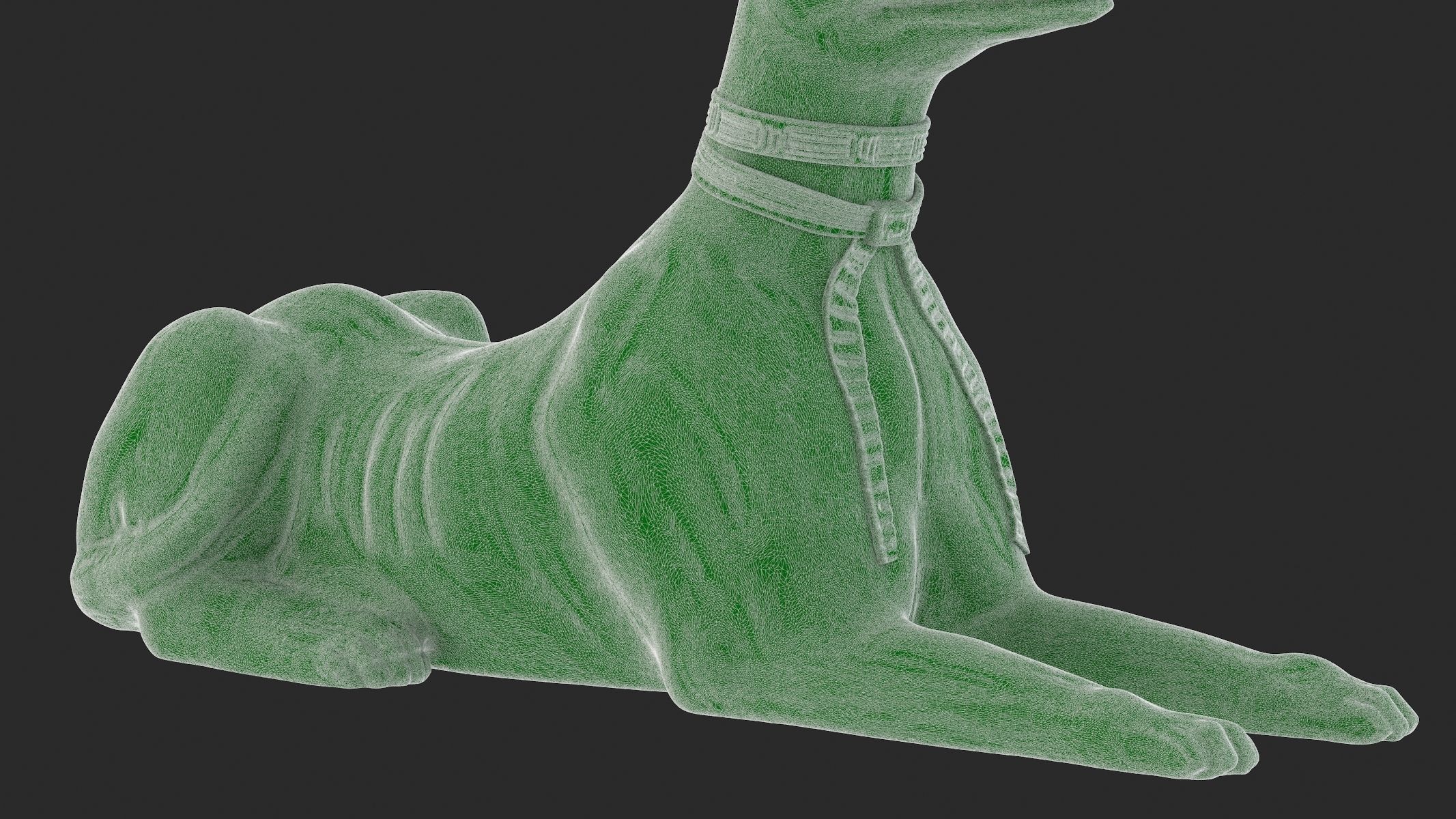 Egyptian God Anubis Dog 3D Print  3D print model_19