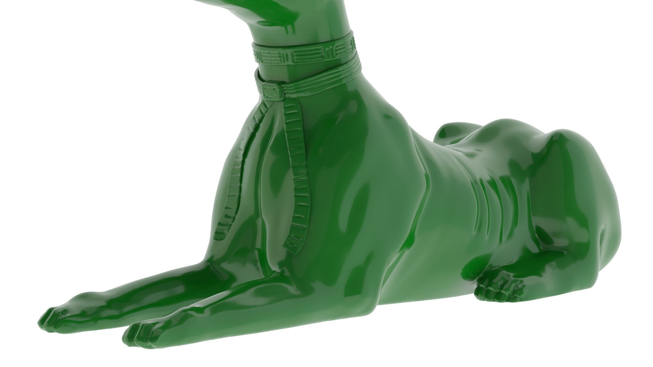 Egyptian God Anubis Dog 3D Print  3D print model_8