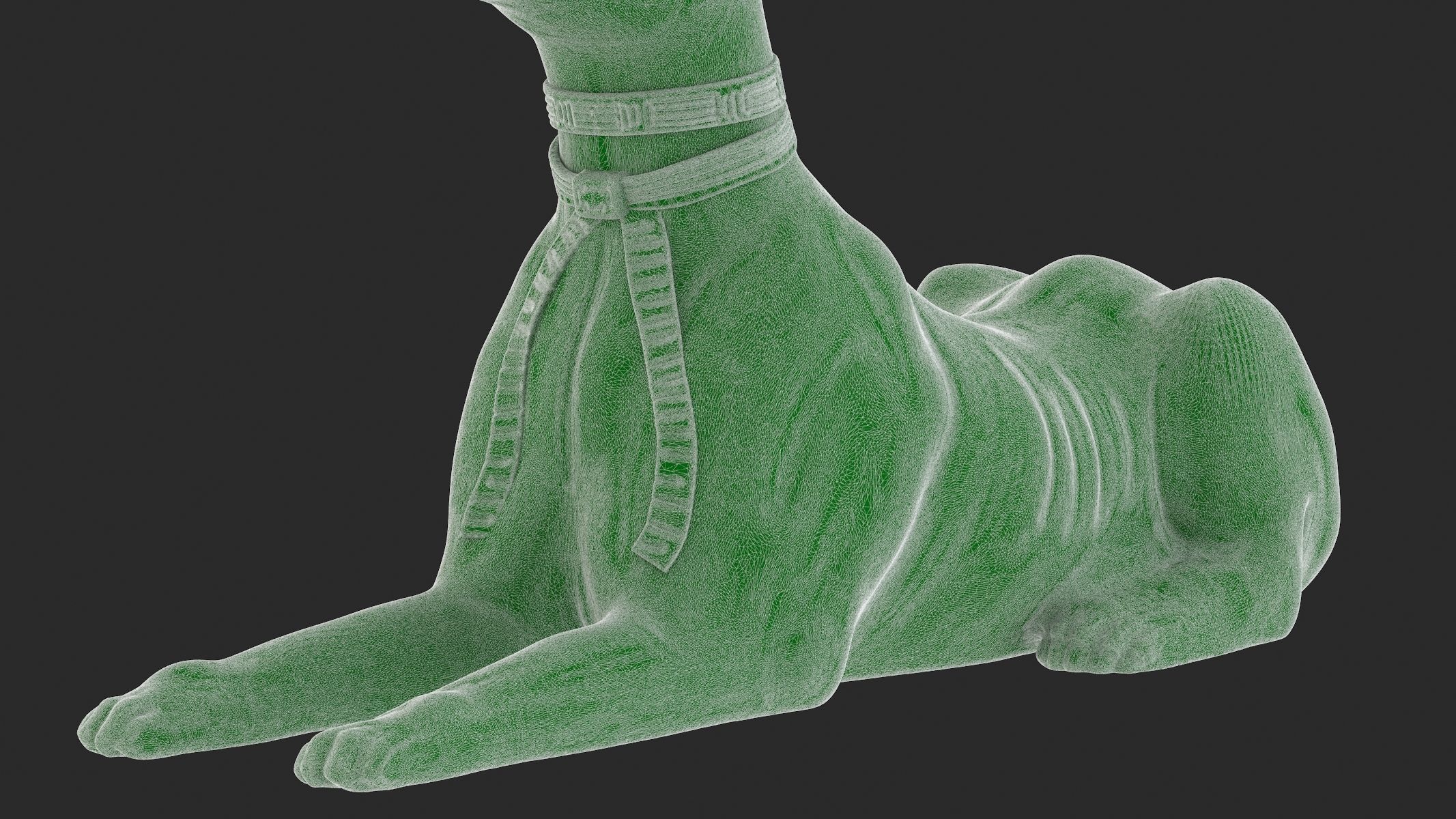 Egyptian God Anubis Dog 3D Print  3D print model_18