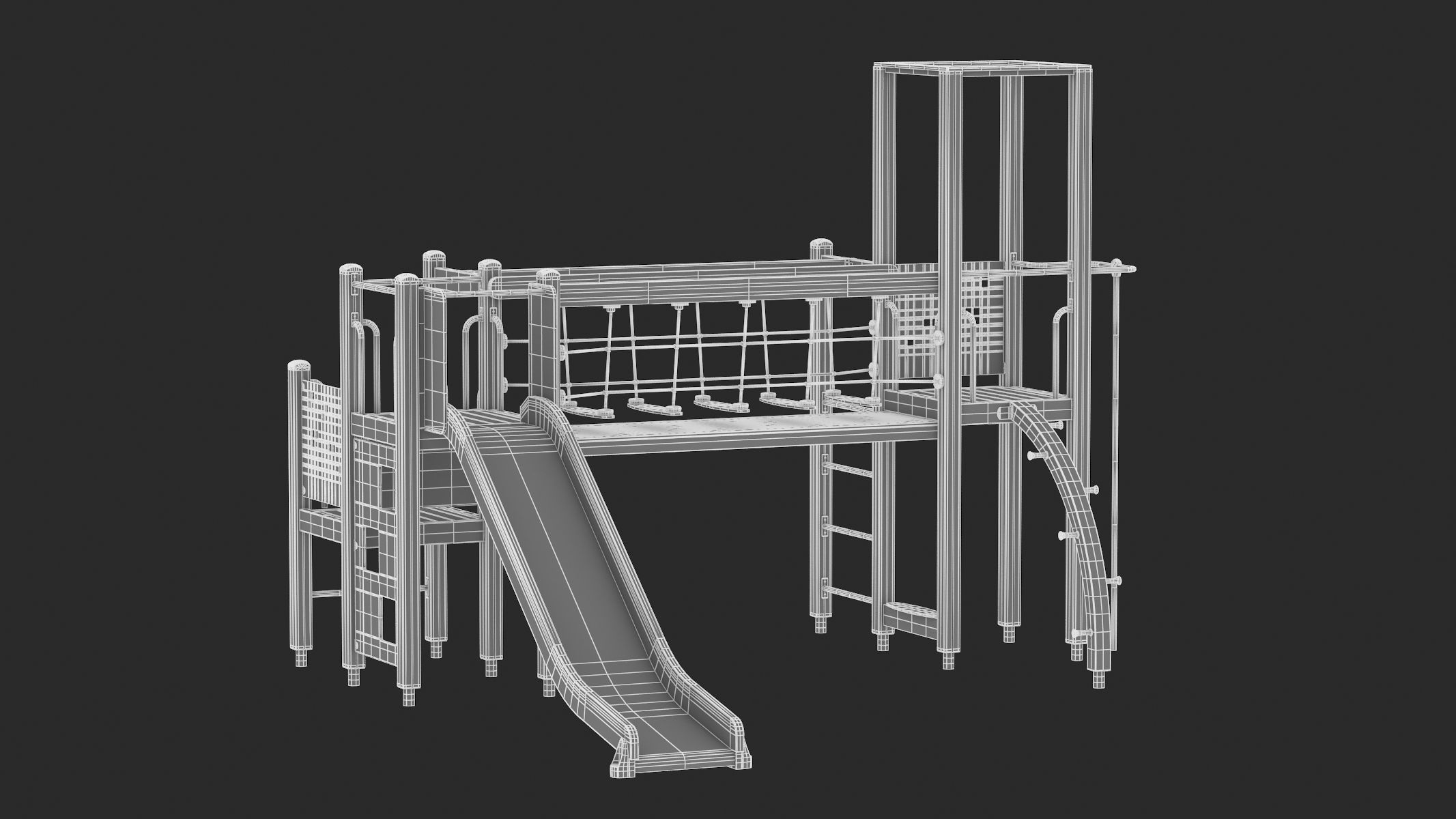 Lappset Activity Tower 05 3D model_10