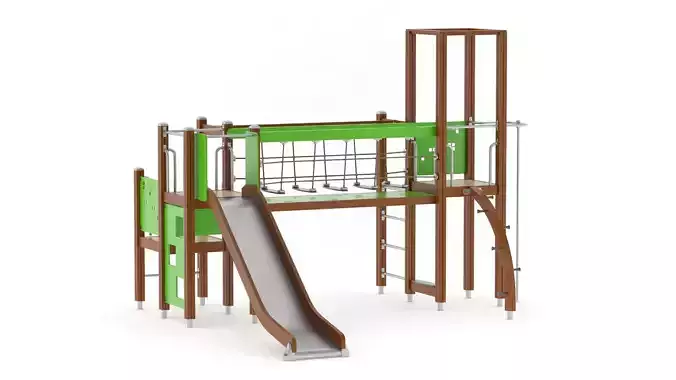Lappset Activity Tower 05 3D model