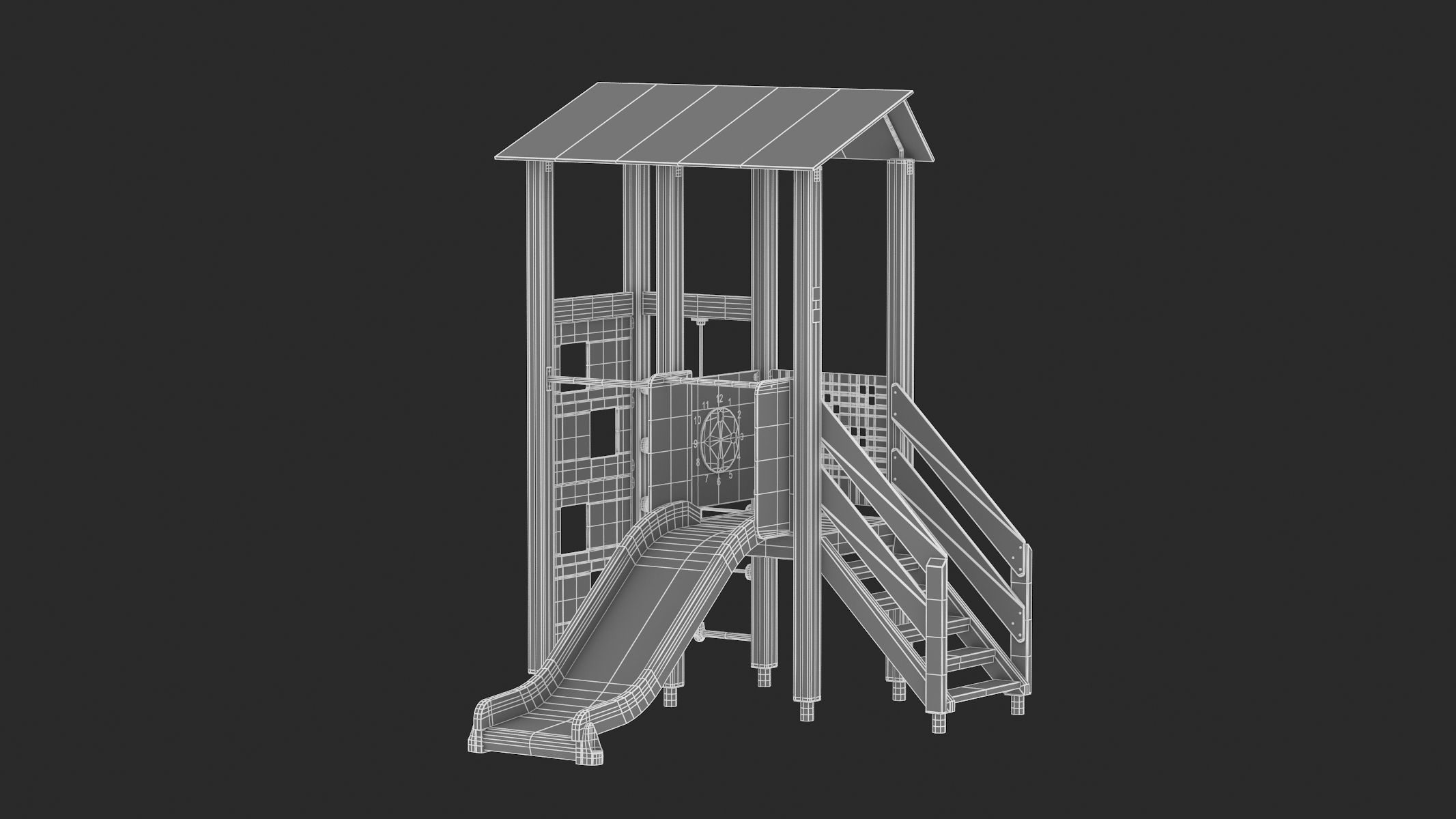 Lappset Activity Tower 08 3D model_10