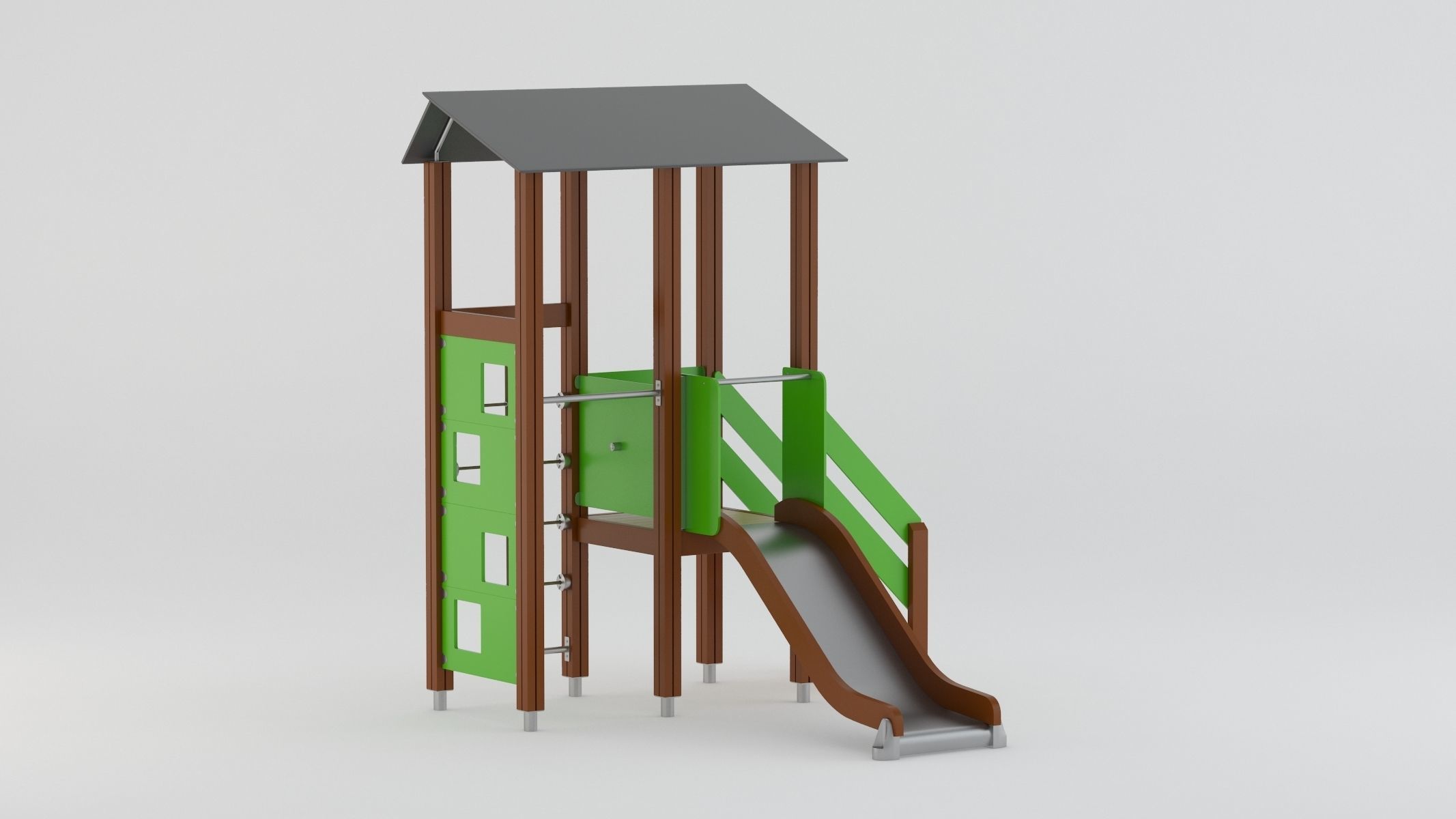 Lappset Activity Tower 08 3D model_1