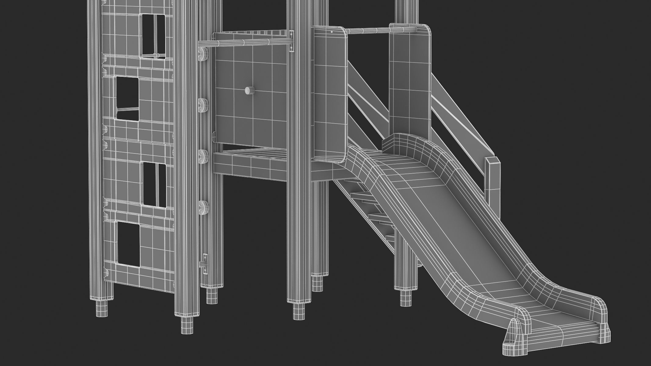 Lappset Activity Tower 08 3D model_17