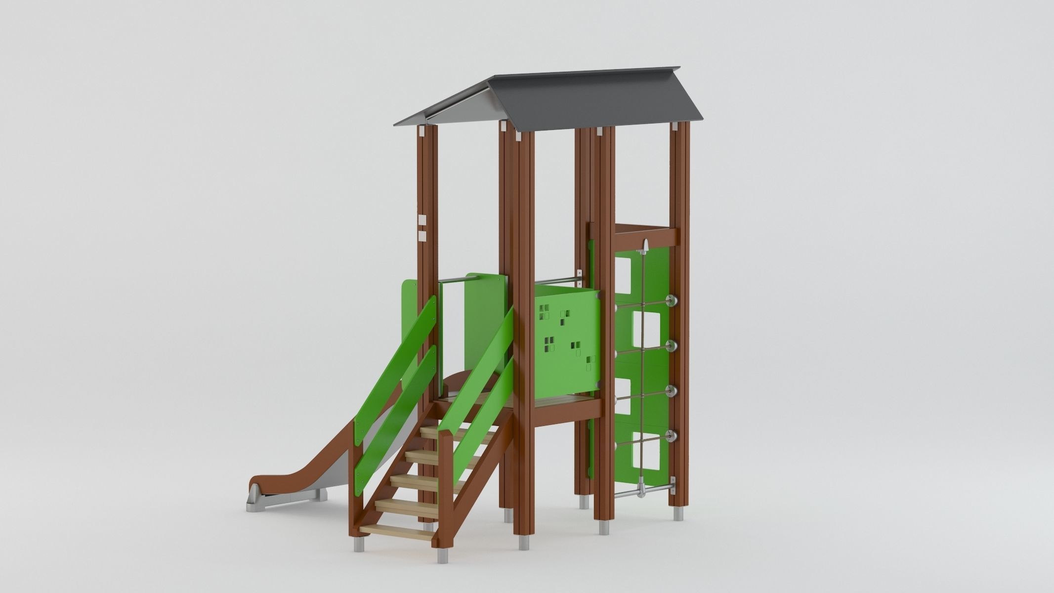 Lappset Activity Tower 08 3D model_4