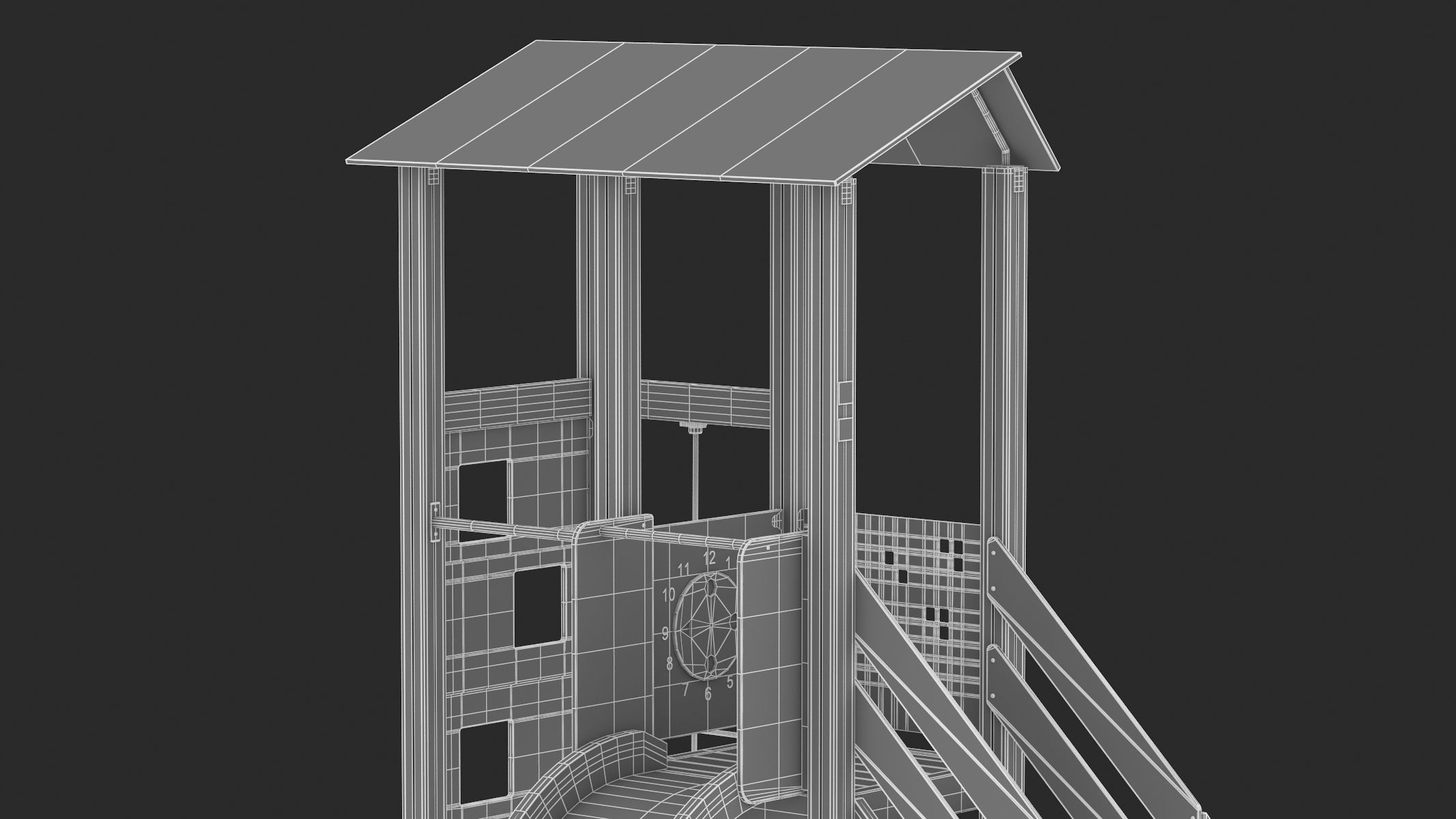 Lappset Activity Tower 08 3D model_16