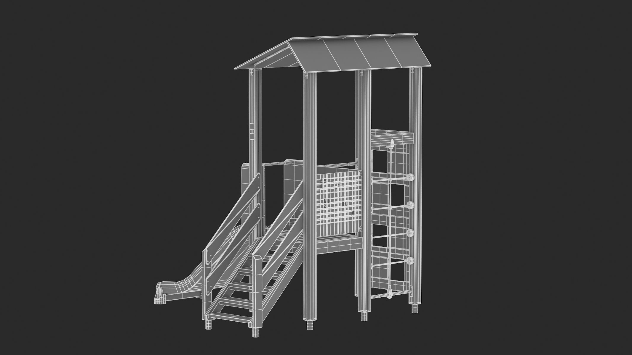 Lappset Activity Tower 08 3D model_14