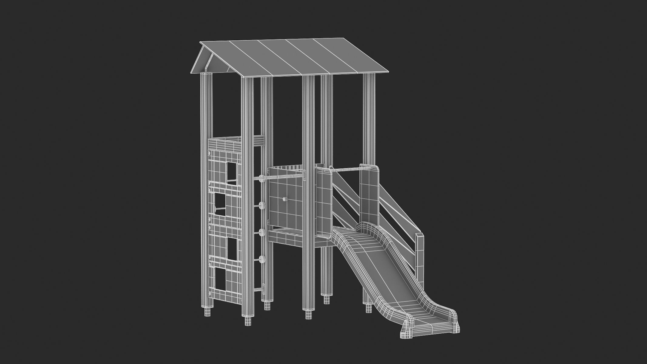 Lappset Activity Tower 08 3D model_11
