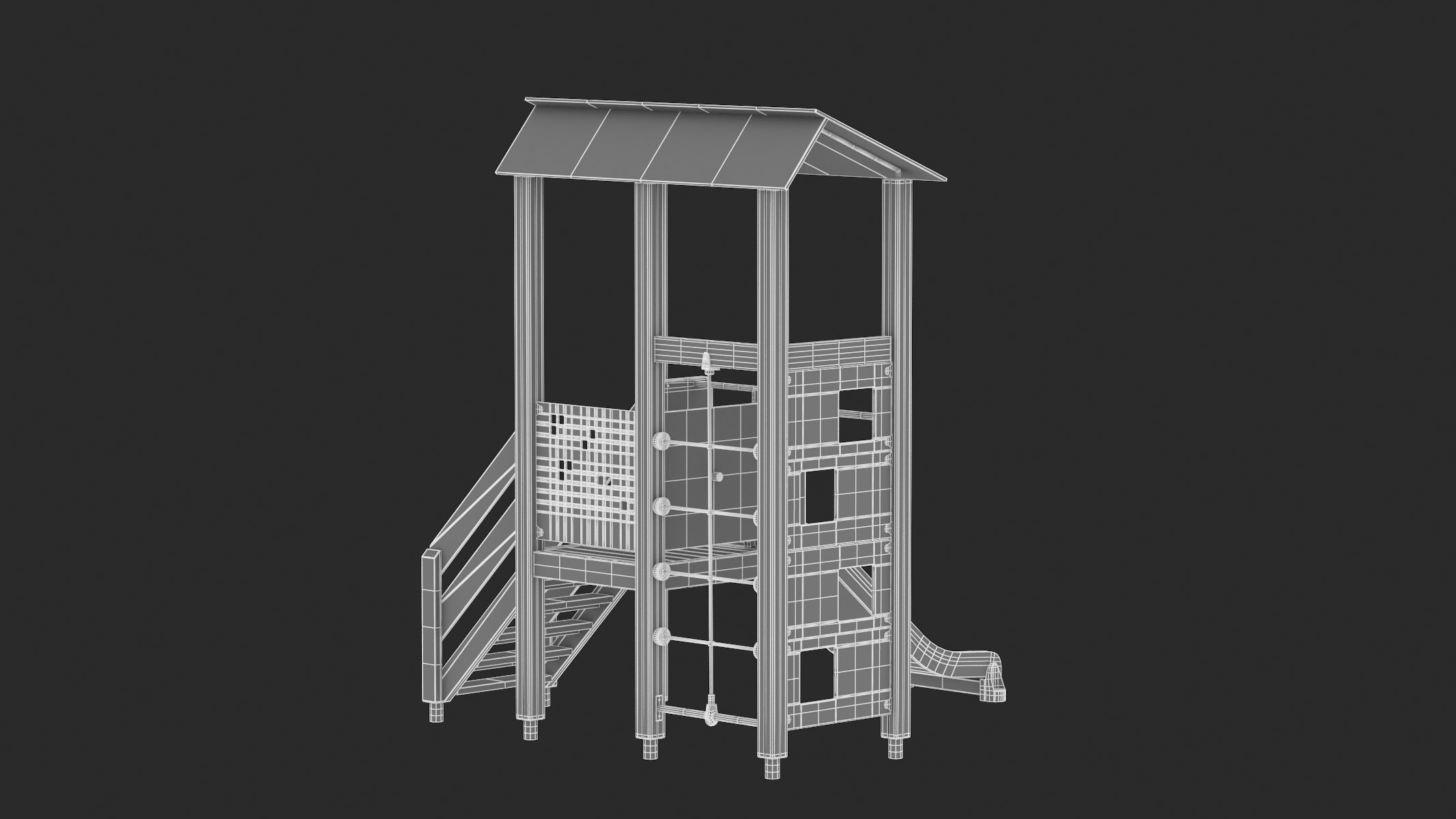 Lappset Activity Tower 08 3D model_12