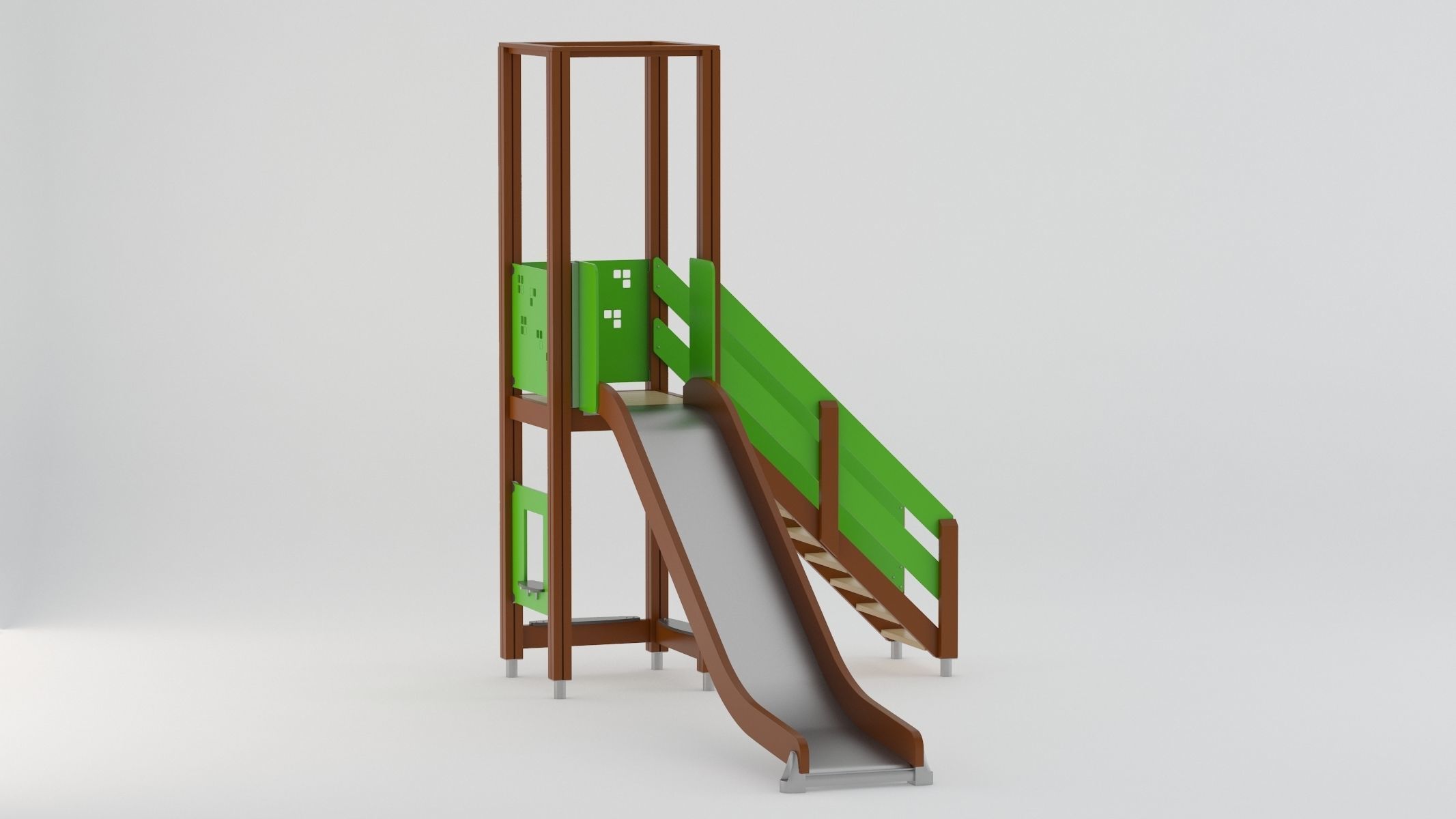 Lappset Activity Tower 09 3D model_1