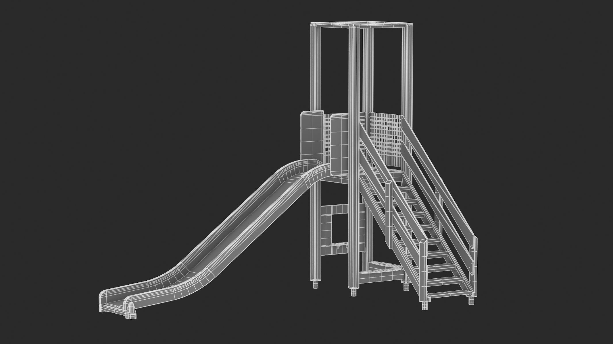 Lappset Activity Tower 09 3D model_10